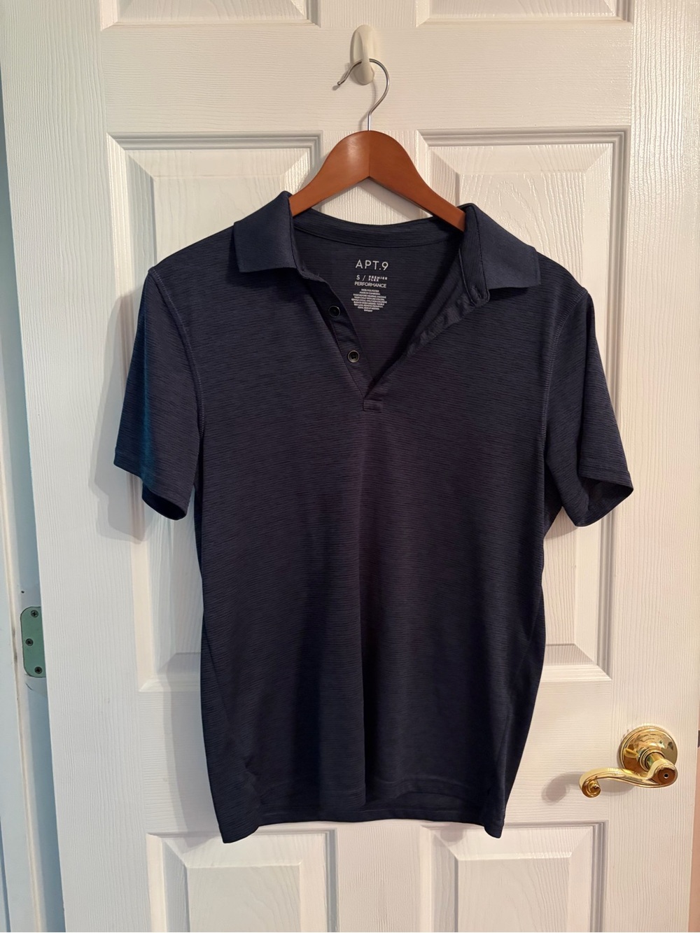 Apt. 9 Men's Dark Navy Short-Sleeve Polo